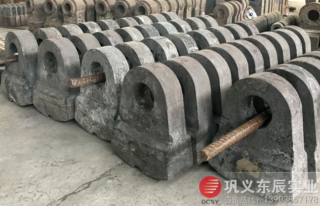 雙金屬雙液合金耐磨錘頭 錘式破碎機(jī)錘頭 熱復(fù)合錘頭